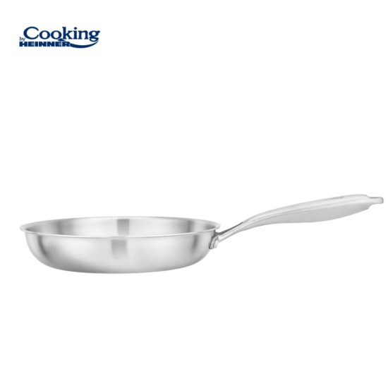 Tigaie Inox 3 straturi 24x4 cm, Atomic3, Cooking by Heinner