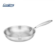 Tigaie Inox 3 straturi 24x4 cm, Atomic3, Cooking by Heinner