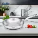 Tigaie Inox 3 straturi 24x4 cm, Atomic3, Cooking by Heinner