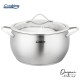 Oala cu capac sticla Cooking by Heinner - Origini Chef Nicolai Tand, inox, inductie, 16 x 9 cm, 1.8 L