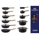 Tigaie wok Cooking by Heinner - Samurai Gourmet by Rikito Watanabe, invelis ceramic, inductie, 32 x 9 cm