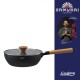 Tigaie wok cu capac Cooking by Heinner - Samurai Gourmet by Rikito Watanabe, invelis ceramic, inductie, 24 x 7.5 cm