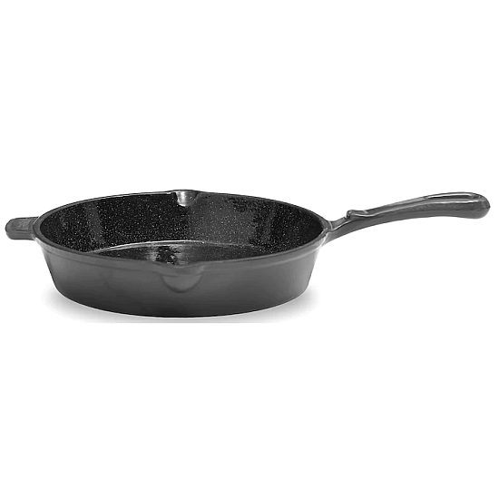 Tigaie Cooking by Heinner Marble Grey, fonta emailata, 26x5 cm