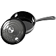 Tigaie adanca Cooking by Heinner Marble Grey cu capac, fonta emailata, 24X8 cm, 2.5 L