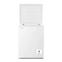 Lada frigorifica Fram FCF-HS142CE++, 142 l, Clasa E, Convertibil Frigider/Congelator, Control electronic, Display digital, Alb