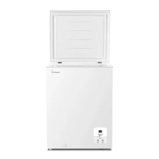 Lada frigorifica Fram FCF-HS142CE++, 142 l, Clasa E, Convertibil Frigider/Congelator, Control electronic, Display digital, Alb