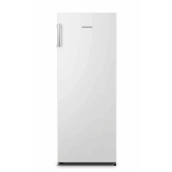 Congelator Heinner HFF-HS155NFE++, 155 l, No frost, Display interior, Control mecanic, 5 sertare, Alarma usa deschisa, Clasa E, H 143.4 cm, Alb