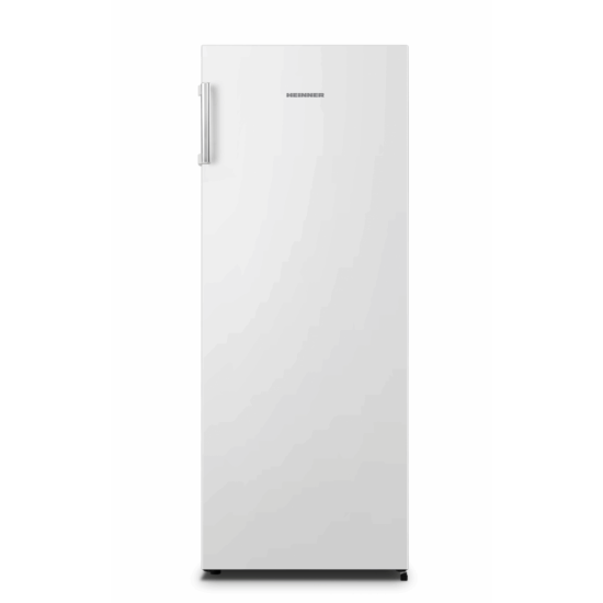 Congelator Heinner HFF-HS155NFE++, 155 l, No frost, Display interior, Control mecanic, 5 sertare, Alarma usa deschisa, Clasa E, H 143.4 cm, Alb