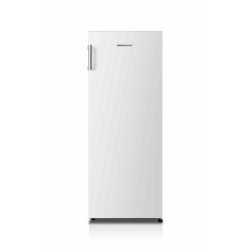 Congelator Heinner HFF-HS165E++, 165 l, Control mecanic cu termostat ajustabil, 5 compartimente - 4 sertare + 1 compartiment cu usa, H 143.4 cm, Clasa E, Alb