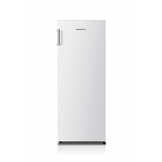 Congelator Heinner HFF-HS165E++, 165 l, Control mecanic cu termostat ajustabil, 5 compartimente - 4 sertare + 1 compartiment cu usa, H 143.4 cm, Clasa E, Alb