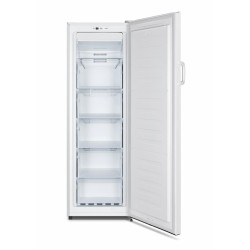  Congelator Heinner HFF-HS194NFE++, 194 l, Multi Airflow, Display in interior, Control electronic, 6 compartimente, Alarma usa deschisa, Clasa E, H 169.1 cm, Alb 