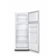 Frigider cu doua usi Heinner HF-HS205E++, 206 l, Clasa E, lumina LED, 3 rafturi de sticla, H 143.4 cm, Alb