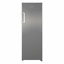  Congelator Heinner HFF-HS240NFXE++, 240 l, No frost, 5 sertare + 2 compartimente cu rafturi sticla, Sistem Multi Air-Flow, control electronic, Clasa E, H 172 cm, Inox 