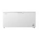 Lada frigorifica Heinner HCF-HS500EE++, 500 l , Clasa E, Compresor inverter, Control electronic, Display, Lumina LED, Maner extern cu incuietoare, 2 cosuri, Alb