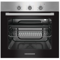 Cuptor incorporabil Heinner HBO-S624LTG-IX, Electric, 62 l, 4 functii, Grill, Clasa A, Inox
