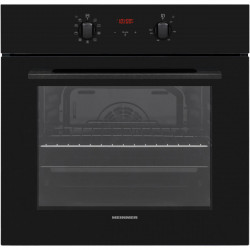 Cuptor incorporabil Heinner HBO-V659GCD-GBK, 65 l, 9 functii, Multifunctional, Grill, Ventilatie, Timer, Display touch, Clasa A, Sticla neagra