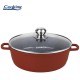 Cratita cu capac Cooking by Heinner Calabria, aluminiu, 24X6.5cm, 2.6L