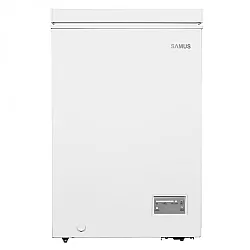 Lada Frigorifica Samus LS116E, 98 L, Clasa energetica E, Termostat reglabil, Panou de control, Alb