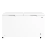 Lada frigorifica 2 in 1 Samus LS556E, 508 L, Clasa energetica E, Capacitate de congelare 23kg/24h, Clasa energetica E, Panou de control cu indicator luminos, Orificiu pentru drenaj, Alb