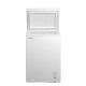 Lada frigorifica Heinner HCF-M99INVCE++, 99 l, Clasa E, Convertibila frigider/congelator, Compresor inverter, Control mecanic, Termostat ajustabil, 1 cos, Alb