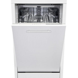 Masina de spalat vase incorporabila Heinner HDW-BI4505IE++, 10 Seturi, 5 programe, Clasa E, Half load, Aquastop, 45 cm