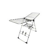 Uscator rufe din aluminiu Argento-Plus ZLN0652, suprafata uscare 24m, Gri/Negru