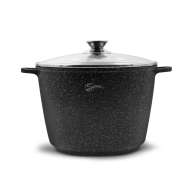 Oala inalta cu capac din aluminiu turnat Samus, 24x16.5 cm, 6.2L - TOL242-OIC, Toledo Line