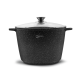Oala inalta cu capac din aluminiu turnat Samus, 24x16.5 cm, 6.2L - TOL242-OIC, Toledo Line