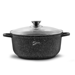 Oala cu capac din aluminiu turnat Samus, 26x12 cm, 5.5L , TOL26-OC, Toledo Line