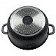 Oala inalta cu capac din aluminiu turnat Samus, 24x16.5 cm, 6.2L - TOL242-OIC, Toledo Line