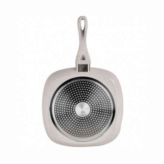 Tigaie grill aluminiu cu capac Mozaik 28x4 cm 