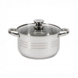 Oala inox cu capac Cooking by Heinner Myra 22x12.5 cm