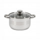 Oala inox cu capac Cooking by Heinner Myra 22x12.5 cm