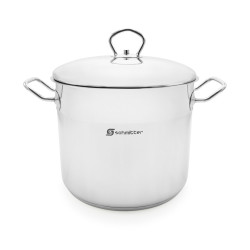 Oala inox cilindrica Schmitter, 22x18 cm, 6.8L