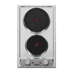 Plita incorporabila Samus PSE-32SX, 2 arzatoare electrice, Inox