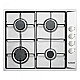 Plita Incorporabila Samus PSG-64SX, 4 arzatoare gaz, Latime 58 cm, Sistem de siguranta la arzatoare, Aprindere electrica, Inox