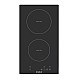 Plita incorporabila inductie Samus PSI-32BMG6, 2 Zone de gatit, Latime 30 cm, Touch Control, 3500 W, Timer digital, Setari putere in 9 trepte, Sticla ceramica neagra mata