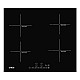 Plita cu Inductie Samus PSI-64BG7, Latime 60 cm, 4 zone de gatit, Touch Control, Negru