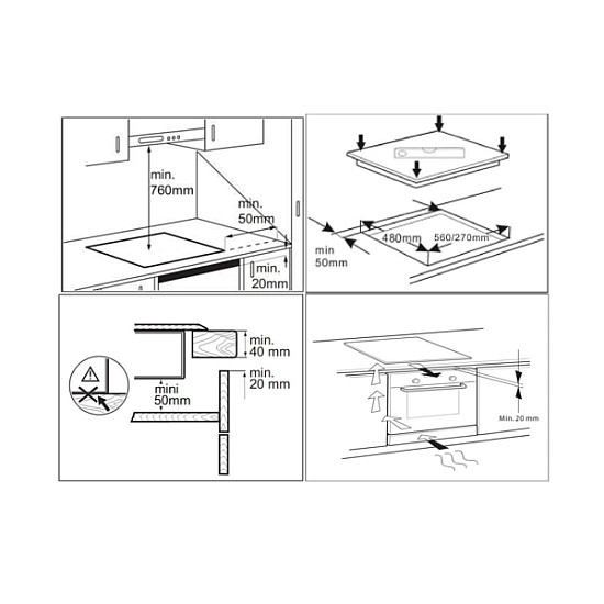 Plita cu inductie Samus PSI-64BG9, Latime 60 cm, 3 zone de gatit, Flex Zone, Keep Warm, Touch Control, Negru