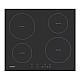 Plita incorporabila inductie Samus PSI-64BMG10, Latime 60 cm, 4 zone de gatit, Touch Control, 7000 W, Timer, Setari putere in 9 trepte, Functie Impuls, Sticla ceramica neagra mata