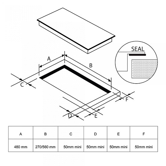 Plita Incorporabila Vitroceramica Samus PSVE-64BG10, 4 Arzatoare, Latime 60 cm, Touch Control, Setari putere 9 trepte, Timer, Negru