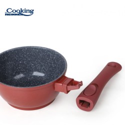Cratita cu capac Cooking by Heinner Calabria, aluminiu, 16x8cm, 1.3L