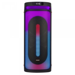 Boxa portabila Samus ROCKSTAR 6.5,800W, FM Radio, Bluetooth, Compatibil MP3, MP4, DVD, TV, PC, Smartphone, Intrare Aux/USB/TF Card, Lumina pe difuzor, Negru
