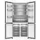 Combina frigorifica Slot-in cu 4 usi Samus S4DX-650NFE, 503 L, Full No Frost, Multi climate system, Afisaj LCD, Clasa energetica E, Capacitate congelare 8 kg/24h, H 190.2 cm, Inox/argintiu