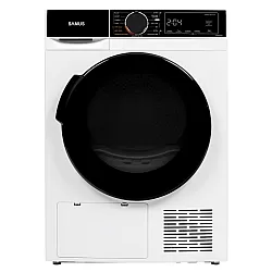 Uscator de rufe Samus SADP-835, 8 kg, Afisaj electronic, 15 programe, Clasa energetica D, Anti-sifonare, Blocare acces copii, Pornire intarziata, Alb