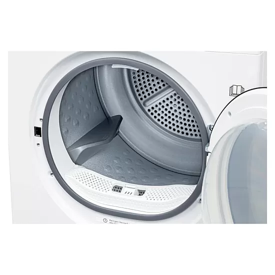 Uscator de rufe Samus SADP-835, 8 kg, Afisaj electronic, 15 programe, Clasa energetica D, Anti-sifonare, Blocare acces copii, Pornire intarziata, Alb