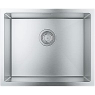 Chiuveta otel inoxidabil Grohe K700 31726SD0, 1 cuva, 550 x 450 mm, kit de scurgere inclus, Inox
