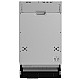 Masina de spalat vase incorporabila Samus SBDS410.7, 10 seturi, 7 programe, Clasa energetica E, Afisaj electronic, Argintiu