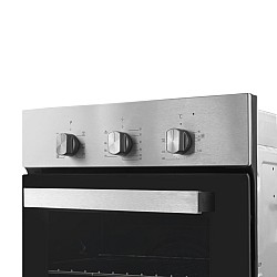 Cuptor incorporabil Samus SC456GTXV, 43 L, 6 Functii, Latime 45 cm,1900 W, Timer mecanic, Grill, Ventilator, Clasa energetica A, Inox