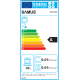 Cuptor incorporabil Samus SC457GTBV, 43 L, Latime 45 cm, 1900 W, 6 functii, Ventilator, Grill, Clasa energetica A, Timer mecanic, Negru/Inox